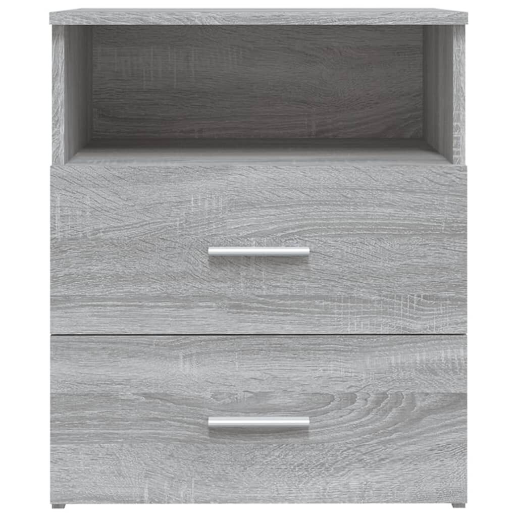 vidaXL Κομοδίνο Γκρι Sonoma 50 x 32 x 60 εκ.