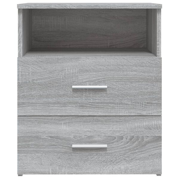 vidaXL Κομοδίνο Γκρι Sonoma 50 x 32 x 60 εκ.