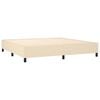 vidaXL &Kappa;&rho;&epsilon;&beta;ά&tau;&iota; Boxspring &mu;&epsilon; &Sigma;&tau;&rho;ώ&mu;&alpha; &Kappa;&rho;&epsilon;&mu; 200x200 &epsilon;&kappa;. &Upsilon;&phi;&alpha;&sigma;&mu;ά&tau;&iota;&nu;&omicron;