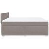 vidaXL &Kappa;&rho;&epsilon;&beta;ά&tau;&iota; Boxspring &mu;&epsilon; &Sigma;&tau;&rho;ώ&mu;&alpha; Taupe 180x200 &epsilon;&kappa;. &Upsilon;&phi;&alpha;&sigma;&mu;ά&tau;&iota;&nu;&omicron;