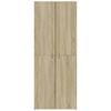 vidaXL Αρχειοθήκη Sonoma Δρυς 60x32x153 εκ. από Επεξεργασμένο Ξύλο