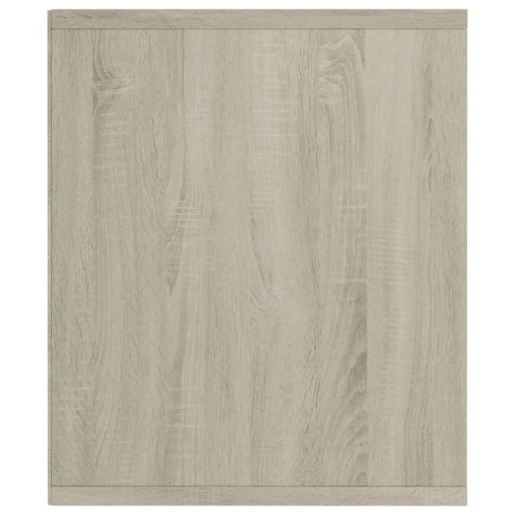 vidaXL Βιβλιοθήκη/Έπιπλο Τηλεόρασης Sonoma Δρυς 143 x 30 x 36 εκ.