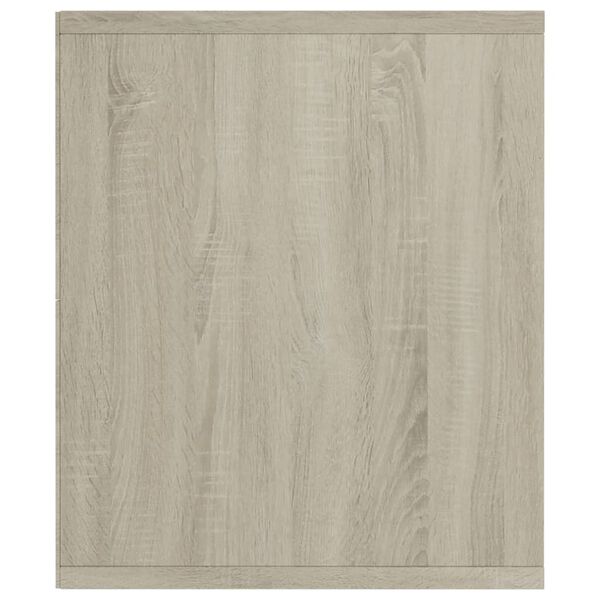 vidaXL Βιβλιοθήκη/Έπιπλο Τηλεόρασης Sonoma Δρυς 143 x 30 x 36 εκ.