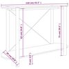 vidaXL Τραπέζι Κονσόλα 110 x 38 x 75 εκ. από Επεξεργασμένο Ξύλο