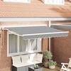 vidaXL Σκελετός Τέντας Λευκό 2.5 x 2 m