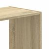 vidaXL Βιβλιοθήκη Sonoma Δρυς 102x32x108 εκ. από Επεξεργασμένο Ξύλο
