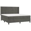 vidaXL &Kappa;&rho;&epsilon;&beta;ά&tau;&iota; Boxspring &mu;&epsilon; &Sigma;&tau;&rho;ώ&mu;&alpha; & LED &Sigma;&kappa;. &Gamma;&kappa;&rho;&iota; 180x200&epsilon;&kappa;. &Beta;&epsilon;&lambda;&omicron;ύ&delta;&iota;&nu;&omicron;