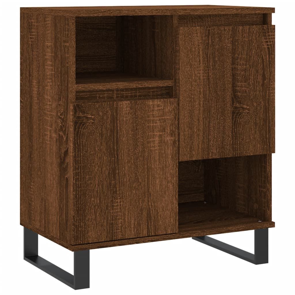 vidaXL Μπουφές Καφέ Δρυς 60x35x70 εκ. από Επεξεργασμένο Ξύλο