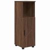 vidaXL Σετ Επίπλων Μπάνιου Επιτοίχιο 4 pcs Καφέ δρυς 61 x 35 x 64 εκ.