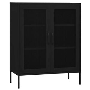 vidaXL &Nu;&tau;&omicron;&upsilon;&lambda;ά&pi;&iota; &Alpha;&pi;&omicron;&theta;ή&kappa;&epsilon;&upsilon;&sigma;&eta;&sigmaf; &Mu;&alpha;ύ&rho;&omicron; 80 x 35 x 101,5 &epsilon;&kappa;. &Alpha;&tau;&sigma;ά&lambda;&iota;&nu;&omicron;