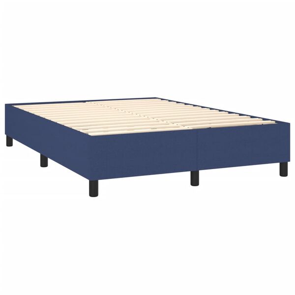 vidaXL &Kappa;&rho;&epsilon;&beta;ά&tau;&iota; Boxspring &mu;&epsilon; &Sigma;&tau;&rho;ώ&mu;&alpha; &Mu;&pi;&lambda;&epsilon; 140x200 &epsilon;&kappa;. &Upsilon;&phi;&alpha;&sigma;&mu;ά&tau;&iota;&nu;&omicron;