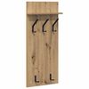 vidaXL &Tau;&omicron;ί&chi;&omicron;&upsilon; &Kappa;&rho;&epsilon;&mu;ά&sigma;&tau;&rho;&alpha; &Epsilon;&pi;&iota;&tau;&omicron;ί&chi;&iota;&omicron; Artisan Oak 40 x 10 x 90 &epsilon;&kappa;.