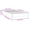 vidaXL Box Spring Κρεβάτι χωρίς στρώμα Σκούρο γκρι Βελούδινο