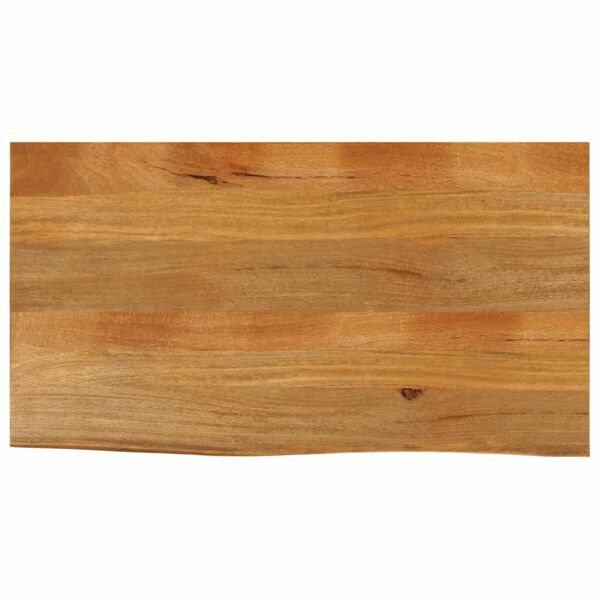 vidaXL Επιφάνεια Τραπεζιού 120x60x3,8 εκ. Live Edge Μασίφ Ξύλο Μάνγκο