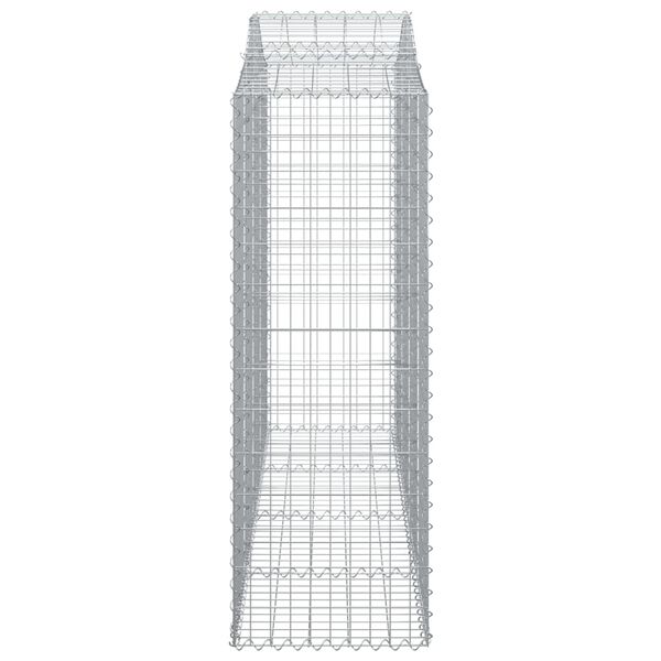 vidaXL Συρματοκιβώτια Τοξωτά 7 τεμ. 200x50x140/160 εκ. Γαλβαν. Ατσάλι