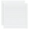 vidaXL &Pi;&omicron;&rho;&tau;ά&kappa;&iota;&alpha; &mu;&epsilon; &Pi;&epsilon;&rho;&sigma;ί&delta;&epsilon;&sigmaf; 2 &Tau;&epsilon;&mu;. &Lambda;&epsilon;&upsilon;&kappa;ά 61,5x59,4&epsilon;&kappa; &Mu;&alpha;&sigma;ί&phi; &Xi;ύ&lambda;&omicron; &Pi;&epsilon;ύ&kappa;&omicron;&upsilon;