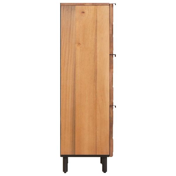 vidaXL Highboard &mu;&epsilon; &alpha;&pi;&omicron;&theta;ή&kappa;&epsilon;&upsilon;&sigma;&eta; &Kappa;&alpha;&phi;έ &Phi;&iota;&nu;ί&rho;&iota;&sigma;&mu;&alpha; &Alpha;&kappa;&alpha;&kappa;ί&alpha;&sigmaf; 40 x 33 x 110 &epsilon;&kappa;