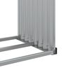 vidaXL Ξυλοθήκη Ανθρακί 120x45x140 εκ. από Γαλβανισμένο Ατσάλι