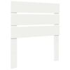 vidaXL Κρεβάτι Αποθήκης Λευκό 90 x 190 cm Επεξεργασμένο ξύλο