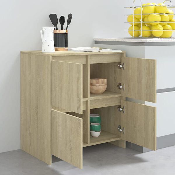 vidaXL Μπουφές Sonoma Δρυς 70x41x75 εκ. από Επεξεργασμένο Ξύλο