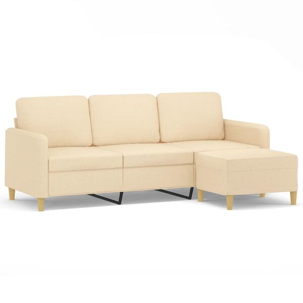 vidaXL &Kappa;&alpha;&nu;&alpha;&pi;έ&sigmaf; &Tau;&rho;&iota;&theta;έ&sigma;&iota;&omicron;&sigmaf; &Kappa;&rho;&epsilon;&mu; 180 &epsilon;&kappa;. &alpha;&pi;ό &Upsilon;&phi;&alpha;&sigma;&mu;ά&tau;&iota;&nu;&omicron;&sigmaf; &mu;&epsilon; &Upsilon;&pi;&omicron;&pi;ό&delta;&iota;&omicron;