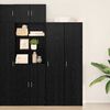 vidaXL Highboard &Mu;&alpha;ύ&rho;&eta; &Omicron;&xi;&upsilon;ά 40 x 42,5 x 185 &epsilon;&kappa;.