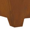 vidaXL Φωτιά Καφέ 60 x 60 x 30 cm Ατσάλι σκληρυθέν στον αέρα