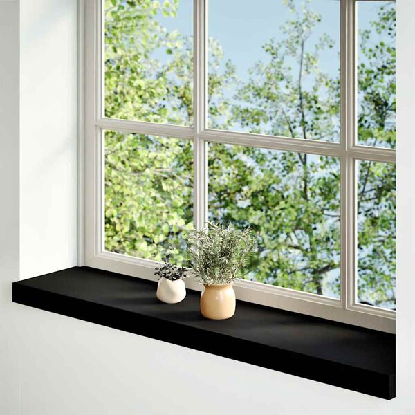 vidaXL Περβάζια παραθύρων 2 τεμ. Σκ. Καφέ 70x20x2 εκ. Μασίφ Ξύλο Δρυός