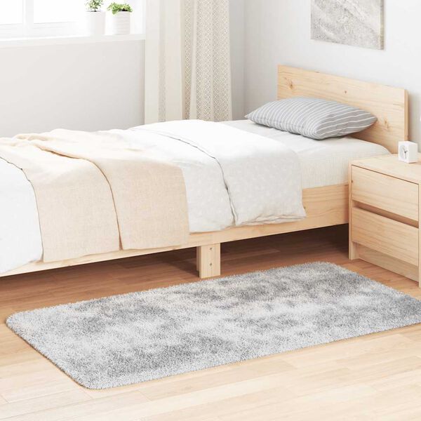 vidaXL &Chi;&alpha;&lambda;ί Shaggy &mu;&epsilon; &Psi;&eta;&lambda;ό &Pi;έ&lambda;&omicron;&sigmaf; NAVARRA &Alpha;&sigma;&eta;&mu;ί &Gamma;&kappa;&rho;&iota; 80x150 &epsilon;&kappa;.