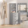 vidaXL Highboard &Gamma;&kappa;&rho;&iota; sonoma 40 x 41 x 135 &epsilon;&kappa;. &Epsilon;&pi;&epsilon;&xi;&epsilon;&rho;&gamma;&alpha;&sigma;&mu;έ&nu;&omicron; &xi;ύ&lambda;&omicron;