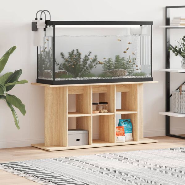 vidaXL Βάση Ενυδρείου Sonoma Δρυς 120x40x60 εκ. από Τεχνητό Ξύλο