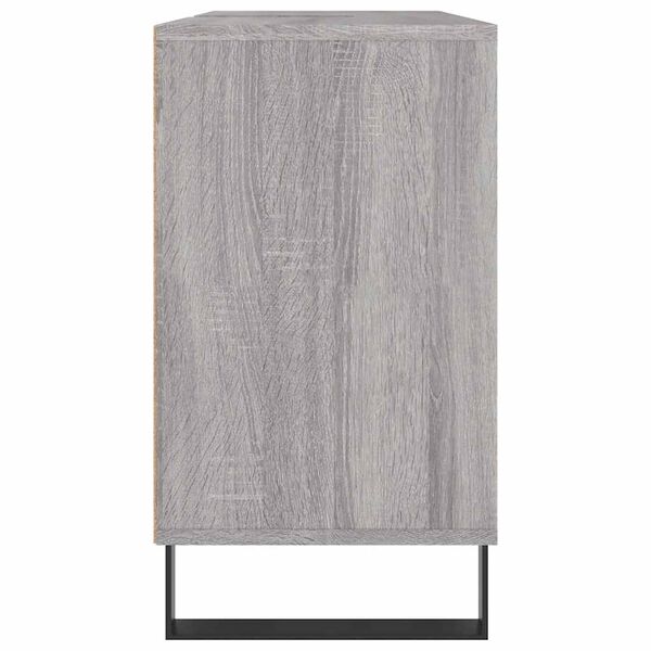 vidaXL Ντουλάπι Μπάνιου Γκρι Sonoma 80 x 33 x 60 εκ. από Επεξεργ. Ξύλο