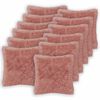 vidaXL &Kappa;ά&lambda;&upsilon;&mu;&mu;&alpha; &Mu;&alpha;&xi;&iota;&lambda;&alpha;&rho;&iota;&omicron;ύ 12 pcs HEERLEN &Rho;&omicron;&zeta; 45 x 45 cm PV &Phi;&lambda;ί&sigmaf;