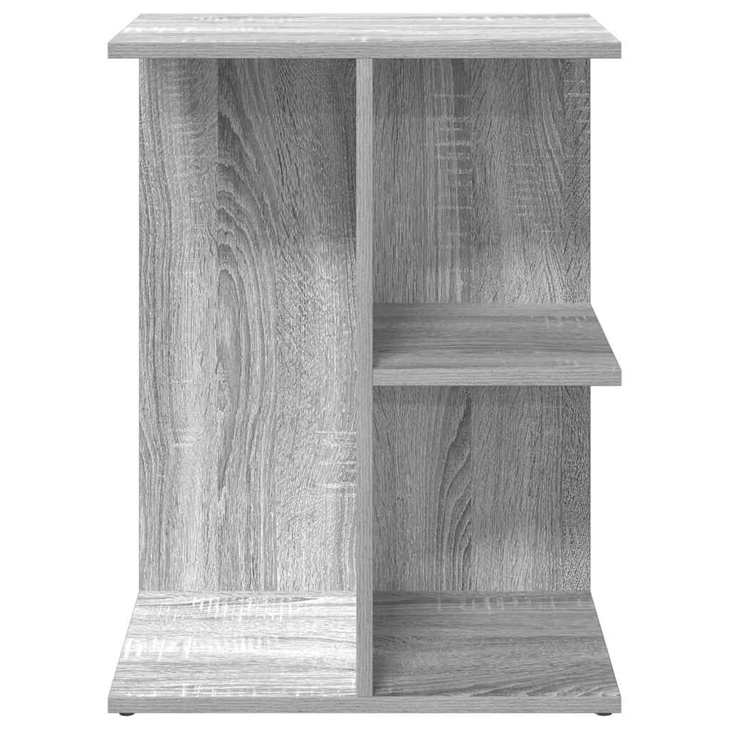 vidaXL Κομοδίνα 2 τεμ Γκρι Sonoma 46,5x29x61 εκ. Επεξεργασμένο Ξύλο