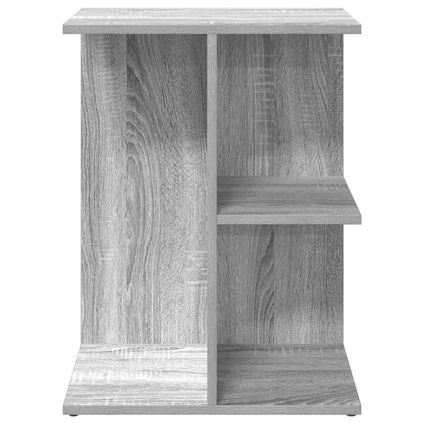 vidaXL Κομοδίνα 2 τεμ Γκρι Sonoma 46,5x29x61 εκ. Επεξεργασμένο Ξύλο
