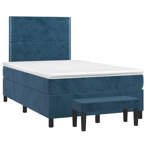 vidaXL &Kappa;&rho;&epsilon;&beta;ά&tau;&iota; Boxspring &mu;&epsilon; &Sigma;&tau;&rho;ώ&mu;&alpha; &Sigma;&kappa;&omicron;ύ&rho;&omicron; &Mu;&pi;&lambda;&epsilon; 120x190 &epsilon;&kappa;. &Beta;&epsilon;&lambda;&omicron;ύ&delta;&iota;&nu;&omicron;
