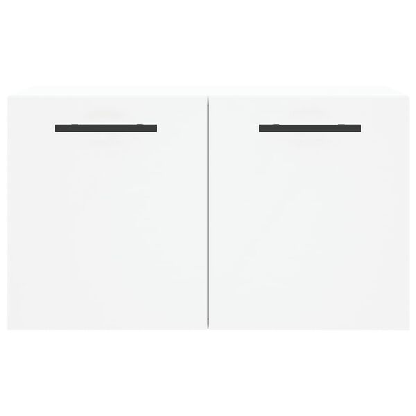 vidaXL Ντουλάπι Τοίχου Λευκό 60 x 36,5 x 35 εκ. από Επεξεργασμένο Ξύλο