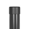 vidaXL Πό posts φράχτη 2 pcs Γκρι 50 cm Ατσάλι με Επικάλυψη Πούδρας