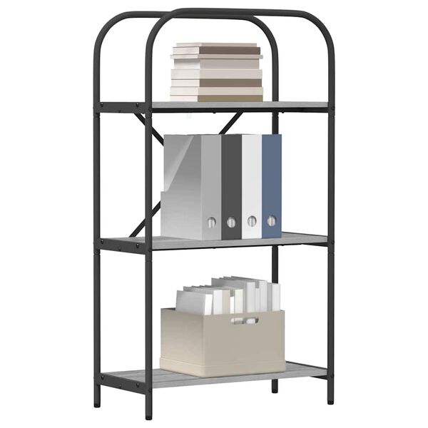 vidaXL &Rho;ά&phi;&iota; &Beta;&iota;&beta;&lambda;ί&omega;&nu; &Gamma;&kappa;&rho;ί&zeta;&omicron; &Sigma;&omicron;&nu;&omicron;&mu;&alpha; 60 x 30 x 109 &epsilon;&kappa; &Epsilon;&pi;&epsilon;&xi;&epsilon;&rho;&gamma;&alpha;&sigma;&mu;έ&nu;&omicron; &xi;ύ&lambda;&omicron;