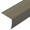 vidaXL Προστατευτικά ακμών σκάλας 10 pcs Μπρονζέ 67 cm Αλουμίνιο