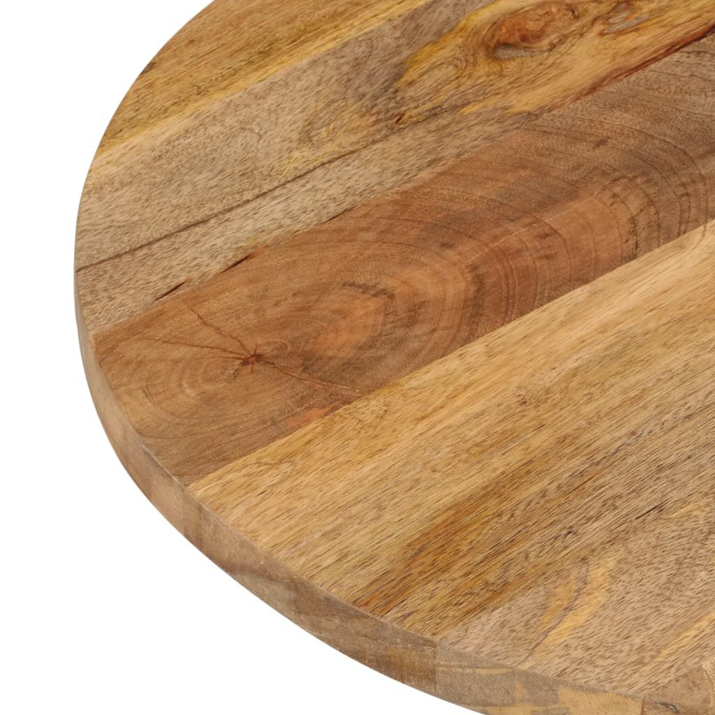 vidaXL Επιφάνεια Τραπεζιού Οβάλ 120x50x2,5 εκ. Μασίφ Ξύλο Μάνγκο