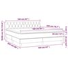 vidaXL &Kappa;&rho;&epsilon;&beta;ά&tau;&iota; Boxspring &mu;&epsilon; &Sigma;&tau;&rho;ώ&mu;&alpha; &Sigma;&kappa;&omicron;ύ&rho;&omicron; &Mu;&pi;&lambda;&epsilon; 160x200 &epsilon;&kappa;. &Beta;&epsilon;&lambda;&omicron;ύ&delta;&iota;&nu;&omicron;