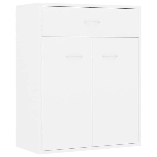 vidaXL Ντουλάπι Λευκό 60 x 30 x 75 εκ. από Επεξεργασμένο Ξύλο
