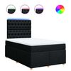 vidaXL &Kappa;&rho;&epsilon;&beta;ά&tau;&iota; Boxspring &mu;&epsilon; &Sigma;&tau;&rho;ώ&mu;&alpha; &Mu;&alpha;ύ&rho;&omicron; 120x200 &epsilon;&kappa;. &Upsilon;&phi;&alpha;&sigma;&mu;ά&tau;&iota;&nu;&omicron;