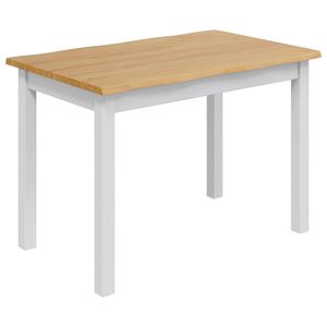 VidaXL &Tau;&rho;&alpha;&pi;&epsilon;&zeta;&alpha;&rho;ί&alpha; EKAI &Lambda;&epsilon;&upsilon;&kappa;ό 112 x 70 x 76,5 &epsilon;&kappa; &Mu;&alpha;&sigma;ί&phi; &Xi;ύ&lambda;&omicron; &Pi;&epsilon;ύ&kappa;&omicron;&upsilon;