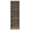 vidaXL Highboard Artisan Oak 35 x 37 x 109 &epsilon;&kappa; &Epsilon;&pi;&epsilon;&xi;&epsilon;&rho;&gamma;&alpha;&sigma;&mu;έ&nu;&omicron; &xi;ύ&lambda;&omicron;