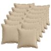 vidaXL &Kappa;ά&lambda;&upsilon;&mu;&mu;&alpha; &Mu;&alpha;&xi;&iota;&lambda;&alpha;&rho;&iota;&omicron;ύ 12 &tau;&mu;&chi;. HOUTEN Taupe 40 x 40 cm &kappa;&omicron;&rho;&nu;&tau;&omicron;&upsilon;&rho;ό&iota;