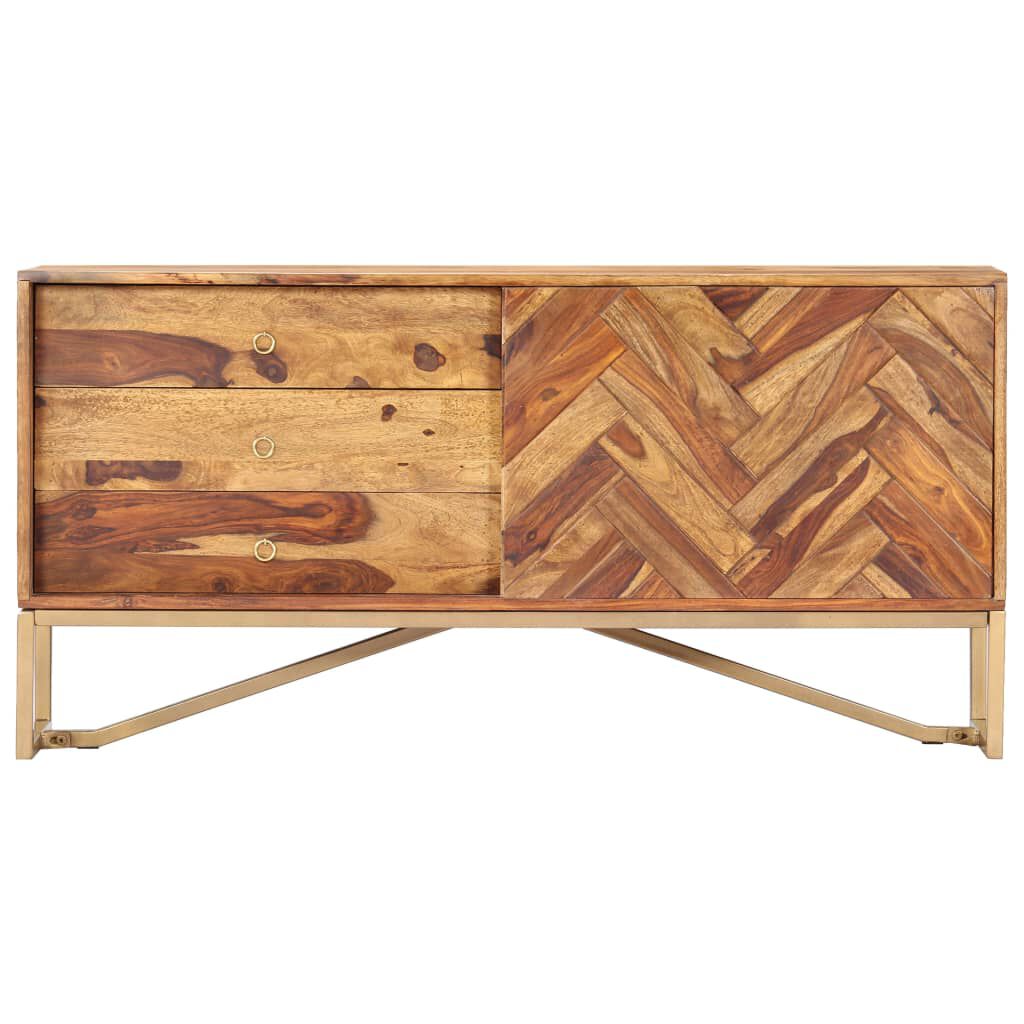 vidaXL Μπουφές 118 x 30 x 60 εκ. από Μασίφ Ξύλο Sheesham