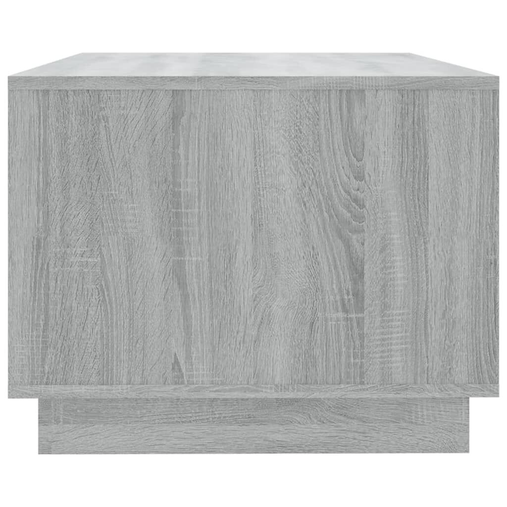 vidaXL Τραπεζάκι Σαλονιού Γκρι Sonoma 102 x 55 x 43 εκ από Μοριοσανίδα
