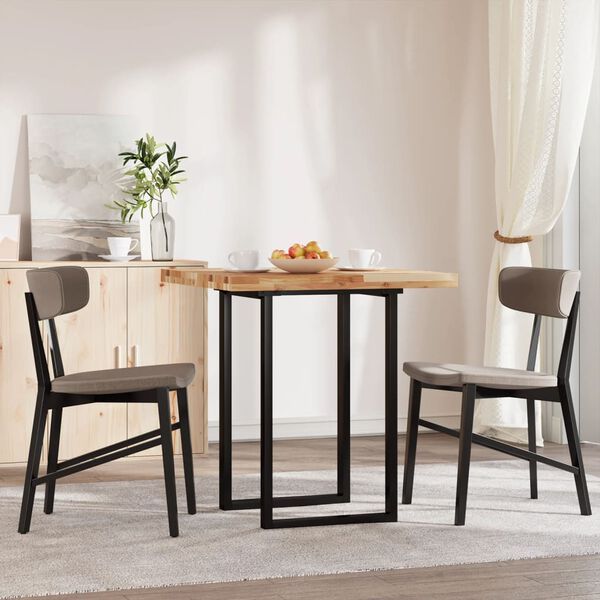 vidaXL Επιφάνεια Τραπεζιού Τετράγωνη 70x70x4 εκ. Μασίφ Ξύλο Ακακίας